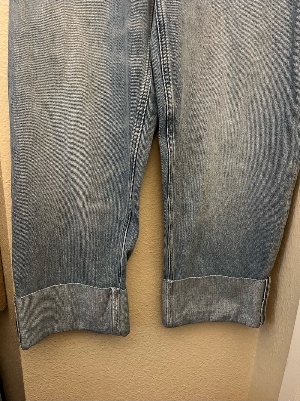 Good American Light Blue High-Rise Barrel Jeans - Picture 8 of 15
